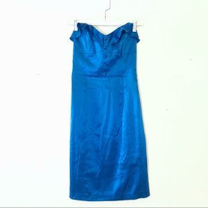 Y2K Betsey Johnson Silk Pencil Dress